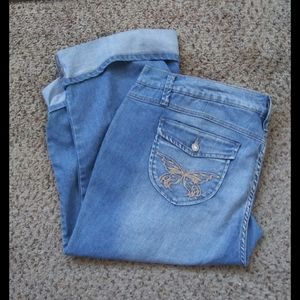 Zana Di 26 Plus Cuffed Capri